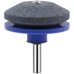 Pierre � aiguiser pour meuleuse aff�teuse de lame de tondeuse, tige 1 / 4 pouce, bleu - bleu