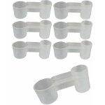 Pigeon abreuvoir, 10pcs plastique volaille cage bol poulet soda pop bouteille d'eau mangeoire eau oiseaux ...