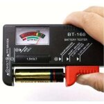 Piles aa / aaa / c / d / 9 v / 1. 5 v, pile bouton universelle, code couleur, indicateur, testeur de ...