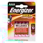 Piles aaa lr03 max x4 energizer