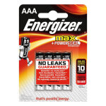 Piles aaa lr03 max x4 energizer