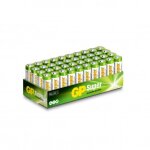Piles alcalines gp battery super 1, 5 v aa / 15 a / lr6 (lot de 40)