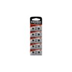 Lot de 10 piles bouton 1. 5v 28mah lr41 / ag3 ? pile alcaline pour montres ? dimensions 7. 9mm x 3. 6mm ...