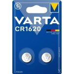 Pile bouton varta cr1620 3v lot de 2