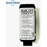 Pile daitem batli31 d'origine 3v 1ah lithium pour alarme