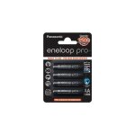 Piles lr6 aa - eneloop pro bk - 3hcde panasonic - blister x 4 rechargeables - nimh - 1. 2v - 2500mah