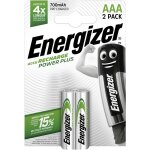 Pile rechargeable lr3 (aaa) nimh energizer power plus hr03 e300626500 700 mah 1. 2 v 2 pc(s) w209361