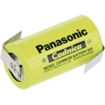Panasonic - pile rechargeable sp�ciale lr14 (c) cosses � souder en z nicd c zlf 1. 2 v 3000 mah
