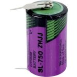 Pile sp�ciale 1 / 2 lr6 (aa) lithium tadiran batteries sl750pr picots � souder en u 3. 6 v 1100 mah 1 ...