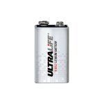 Pile ultralife lithium 9v pp3 1. 2ah - batli10.