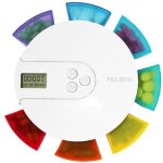 Fitags - pilulier automatique avec organiseur lectronique de mdicaments 7 jours (vert)