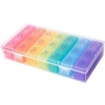 Pilulier semainier fran�ais matin midi soir nuit , petit pilluliers medicaments 7 jours 21 compartiments ...