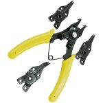 Pince 4 en 1 pince multifonctionnelle 4 en 1 pour circlips multi - outils outil de sertissage multiple ...