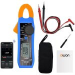 Pince amp�rem�trique bluetooth owon cm2100b, s�lection automatique de la gamme, 20 000 points, testeur ...