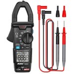 Pince amp�rem�trique mestek ac, multim�tre true rms 10 000 points ac 600 a, mesure la tension ac et dc, ...