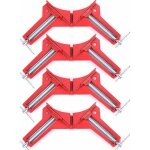 Pince � angle droit � 90 degr�s pour le travail du bois, 4pcs presses d'angles ensemble machoire etau ...