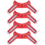 Pince  angle droit  90 degrs pour le travail du bois, 4pcs presses d'angles ensemble machoire etau ...
