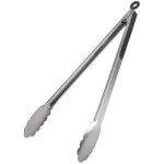 Pince � barbecue, acier inoxydable / plastique, longueur : 39. 4 cm