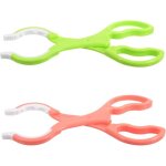 Pince pour biberon multifonction rsistante  la chaleur pour bb, lot de 2 pices, couleurs verte et ...