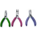 Pince pour bijoux / mini pince universelle / pince � nez rond / pince diagonale