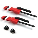 Pinces de bureau pour travail du bois, travail du bois tau de positionnement, fixation rapide, 20 mm ...