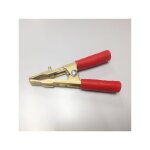 Pince pour cable de demarrage en laiton isolant rouge jusqu'� 500 amp�res outiland