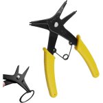 Pince � circlips 2 en 1 - extracteur double usage pour anneaux elastiques int�rieurs et ext�rieurs de ...