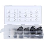 Pince circlips, 300pcs 2 - 32mm kit de bague lastique e - clip kit de bague de retenue pression externe ...