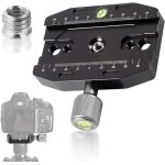 Pince  dgagement rapide 90 mm pour arca - swiss, qr - 90n quick release plate clamp, pince en mtal, ...