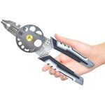 Pince à dénuder multifonction 10 en 1 - dénuder, couper, sertir et tirer pour câbles avec 10 types de ... Pince à dénuder multifonction 10 en 1 - dénuder, couper, sertir et tirer pour câbles avec 10 types de ...