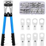 Pinces �lectriques � main pour serter le c�ble de fil de 6 - 50mm� (awg 8 - 1 / 0) avec la plaque m�tallique ...