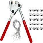 Pince d'�tanch�it� au plomb, haute duret� pince a plomber en acier, outil de scellement antivol, accessoires ...