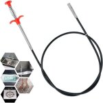 Pince flexible de 160 cm avec griffes pour travailler dans les espaces restreints, furet de plomberie, ...