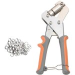 Pince  ?illets, jeu professionnel de chasse - ?illets avec 100 pices ( intrieur 10 mm) ?illets mtalliques ...