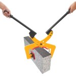 Pinces de levage de pierres de 280 kg, pinces pour dalles de granit, dispositifs de transport de pierres ...