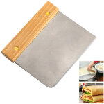 Pinces magn�tiques en bambou pour grille - pain - ustensiles de cuisine naturels