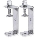 Pince mtallique robuste en c pour le travail du bois avec larges ouvertures de mchoires (100 mm), 2 ...