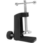 Pince de montage de bureau en forme de c, pince de bureau noire facile  installer pour lampes de bureau ...