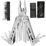 Pince multi - usages en acier inoxydable avec structure autobloquante, parfaite pour l'ext�rieur, la ...