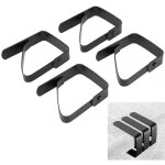 Tuserxln - pince nappe, 8 pcs ensemble clip nappe anti - glissant grand pince nappe exterieur inoxydable ...