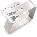 Pinces  nappe, pince nappe table epaisse en acier inoxydable pour exterieur 5 pcs