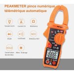 Pince num�rique multim�tre amp�re testeur de tension mesure �lectricien courant alternatif 600 a, tension ...