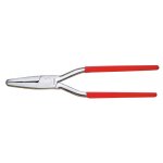 Pince plate a charniere emboutie inox