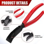 Pince pliante � 45� - pince � t�le - largeur : 22 mm - en acier au carbone - avec poign�e antid�rapante ...