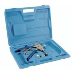 Coffret pince à glissement tube per 12, 16, 20 et 25 mm, adaptateurs et butées Coffret pince à glissement tube per 12, 16, 20 et 25 mm, adaptateurs et butées