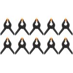 Pince � ressort en plastique, 10 pi�ces, fixation de fixation, r�paration, ensemble d'outils de fixation ...