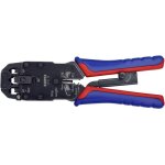 Knipex - pince � sertir 97 51 12 d1 pour connecteur modulaire (western) rj10, rj11, rj12, rj45