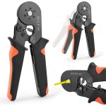 Pince a sertir pour cosse electrique isol�es, cosses electriques a sertir 0. 25 - 10mm�, isolated cliquet ...