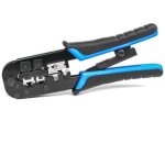 Pince à sertir, dénudeur et coupe - câbles ? rj11, rj12, rj45 6p6c / 4c, 8p8c, pour câbles réseau et ... Pince à sertir, dénudeur et coupe - câbles ? rj11, rj12, rj45 6p6c / 4c, 8p8c, pour câbles réseau et ...