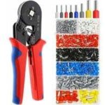 Pince � sertir d'�lectricien pince � sertir kit, embout de cablage outil de sertissage cosse electriques ...